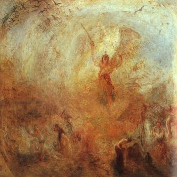 Joseph Mallord William Turner : The Angel Standing in the Sun